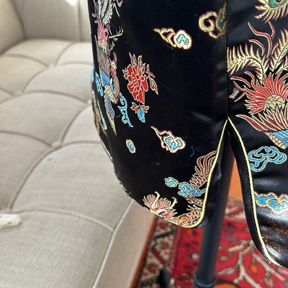 Vintage Cheongsam Midi Dress - Picture 5 of 13